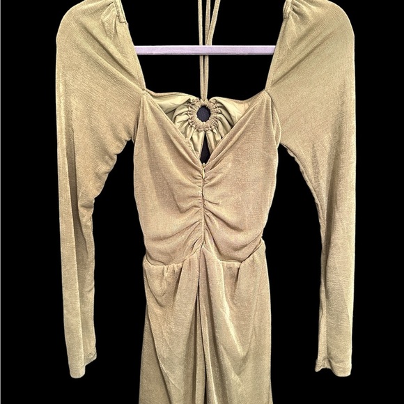 NWT Princess Polly LORIELLA LONG SLEEVE ROMPER GREEN Sz 4 - Picture 4 of 8